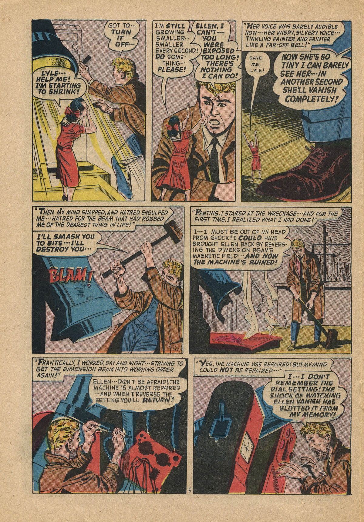 Forbidden Worlds #75 (American Comics Group), page 22. Public domain (US).