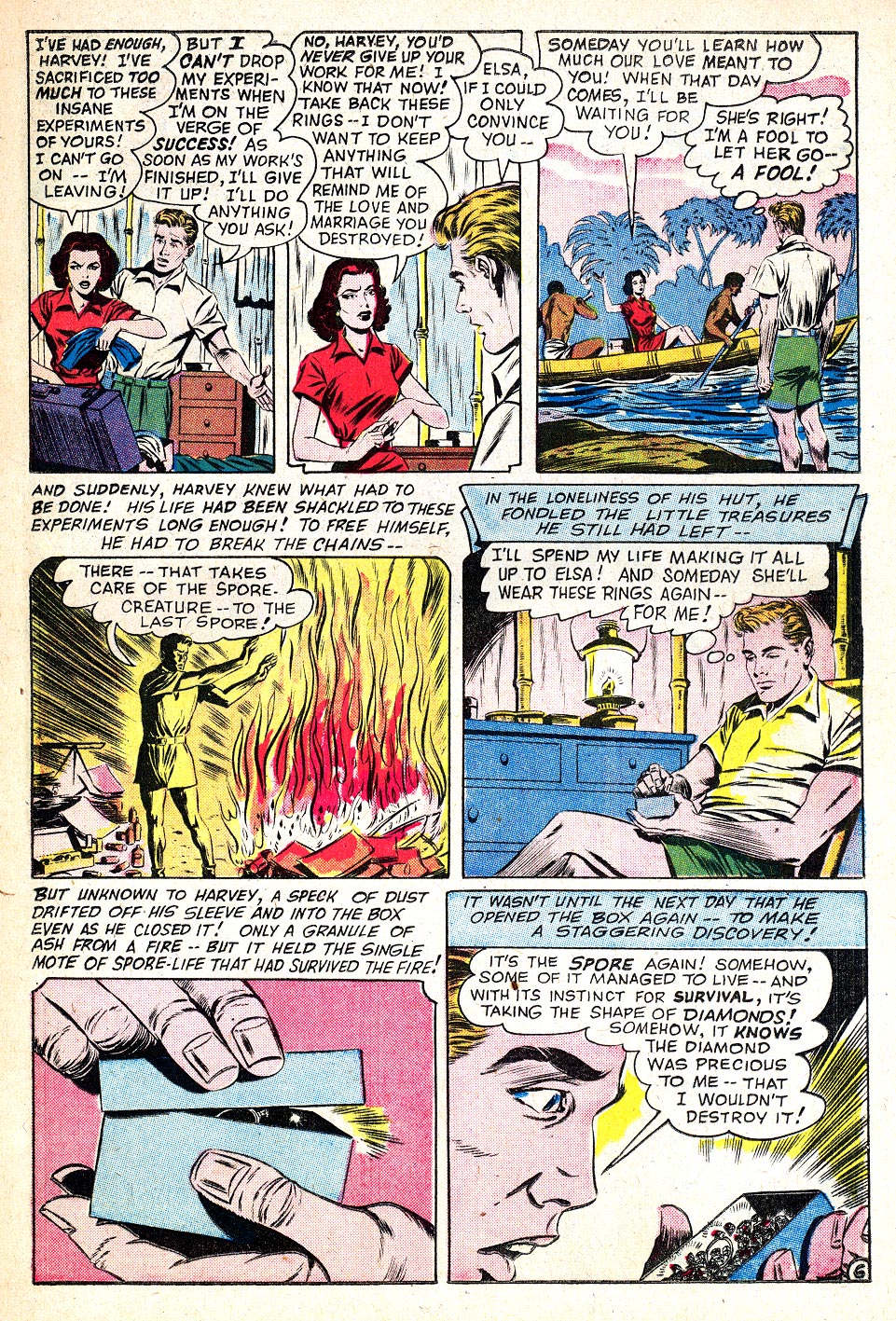Forbidden Worlds #76 (American Comics Group), page 9. Public domain (US).
