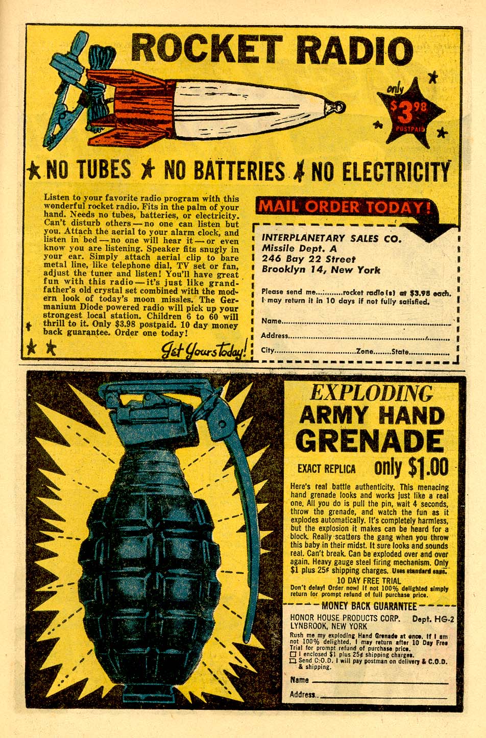 Forbidden Worlds #77 (American Comics Group), page 21. Public domain (US).