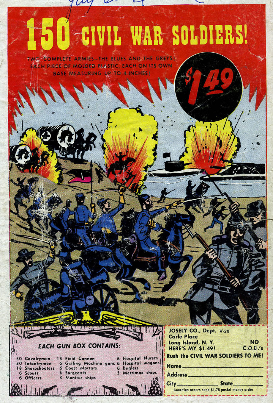 Forbidden Worlds #77 (American Comics Group), page 36. Public domain (US).