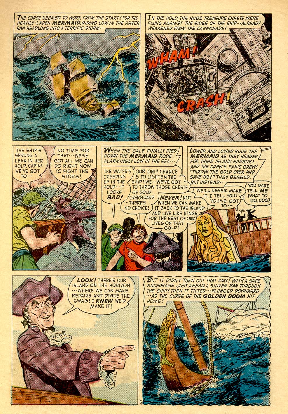 Forbidden Worlds #77 (American Comics Group), page 7. Public domain (US).