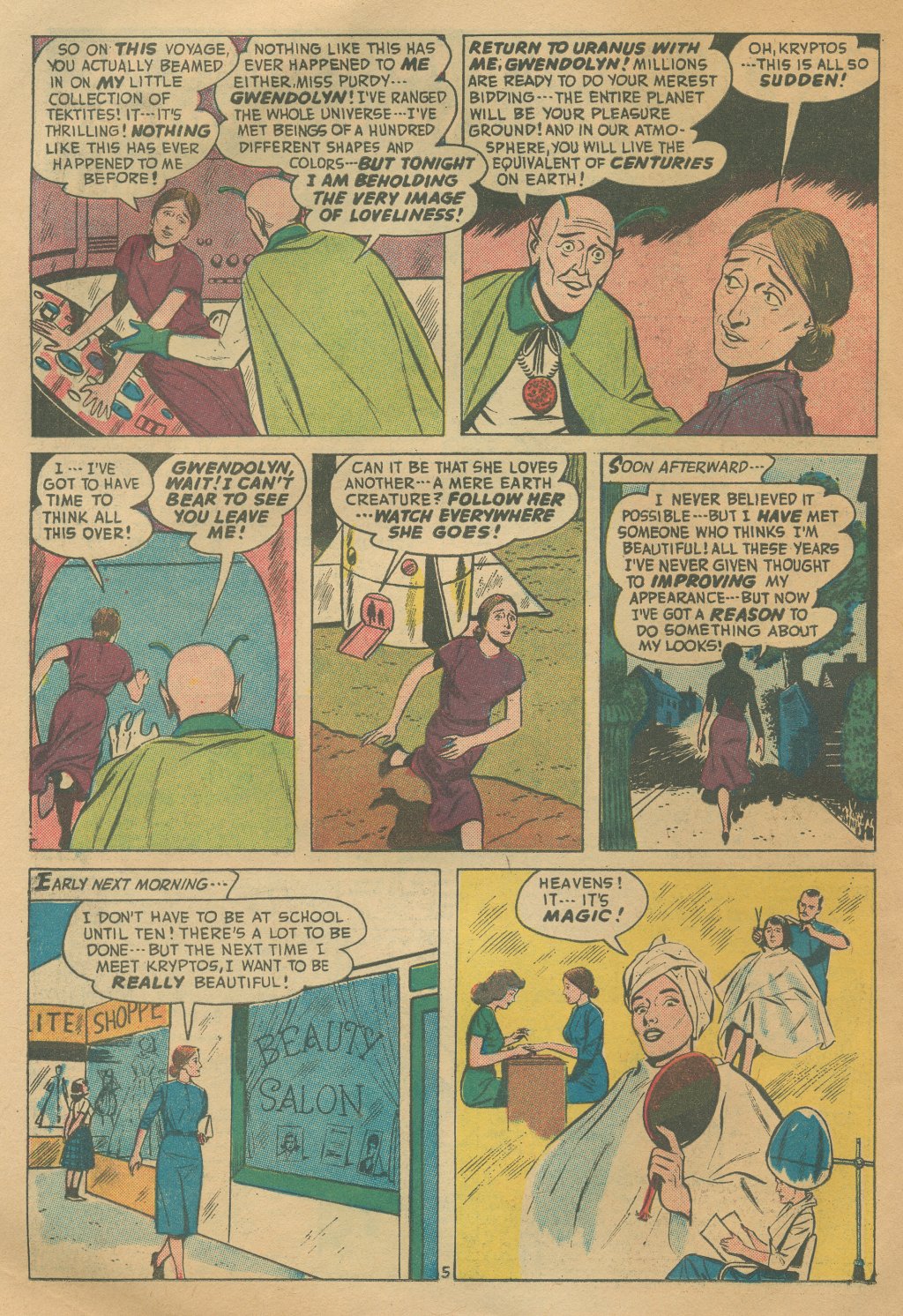 Forbidden Worlds #78 (American Comics Group), page 30. Public domain (US).