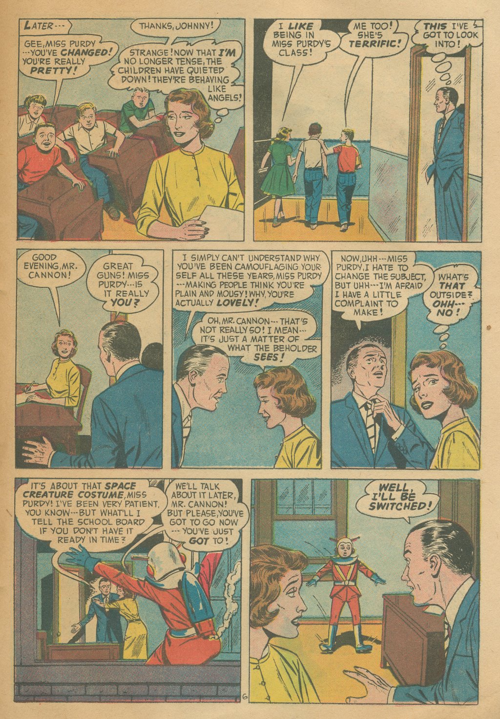 Forbidden Worlds #78 (American Comics Group), page 31. Public domain (US).