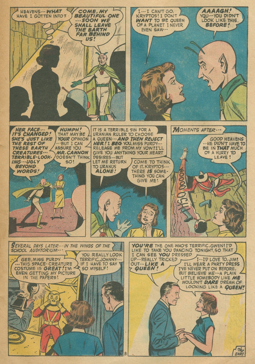 Forbidden Worlds #78 (American Comics Group), page 33. Public domain (US).