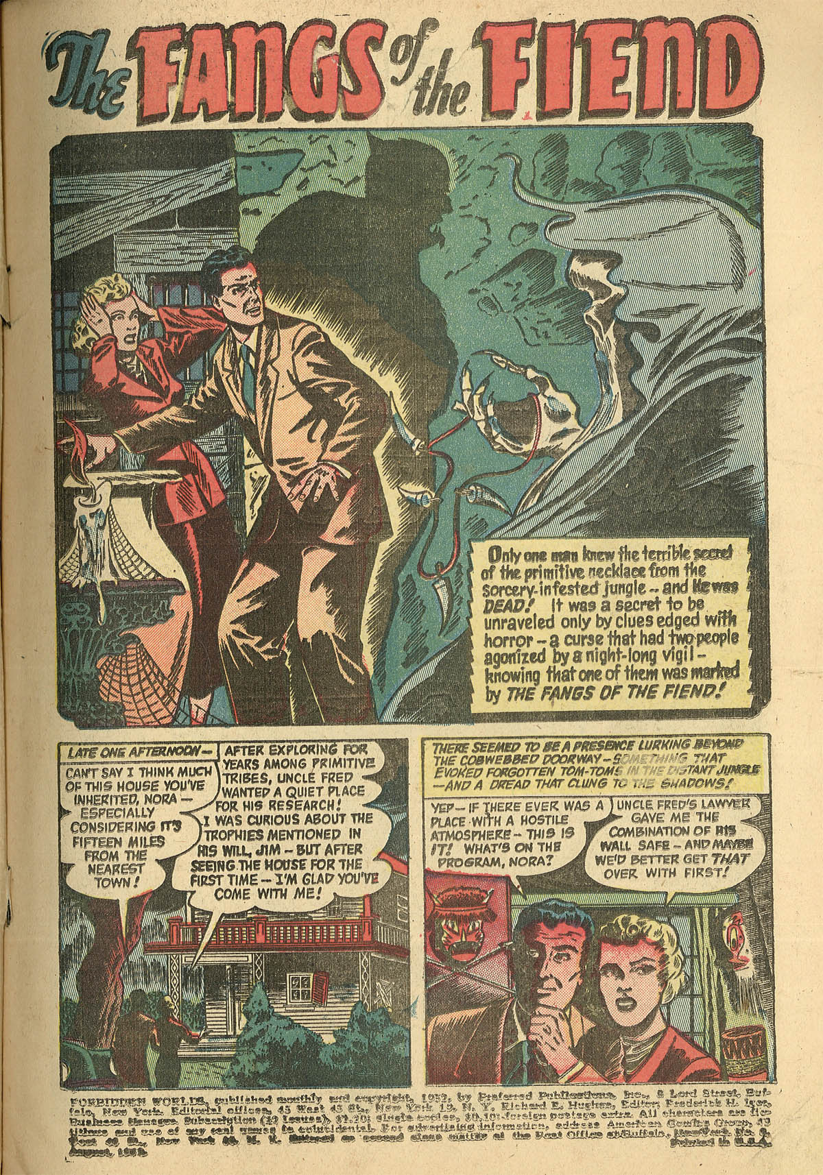 Forbidden Worlds #8 (American Comics Group), page 3. Public domain (US).