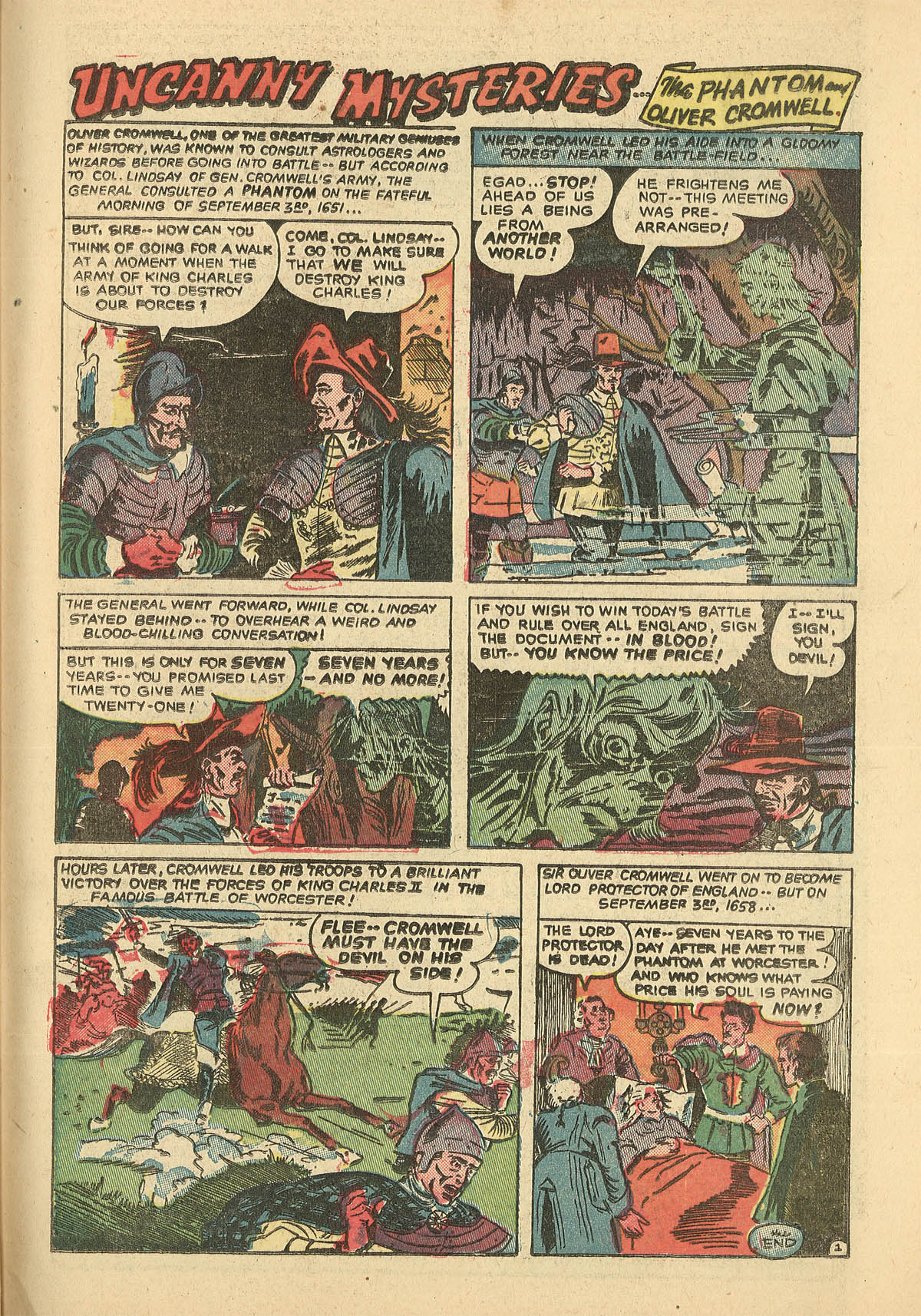 Forbidden Worlds #8 (American Comics Group), page 33. Public domain (US).