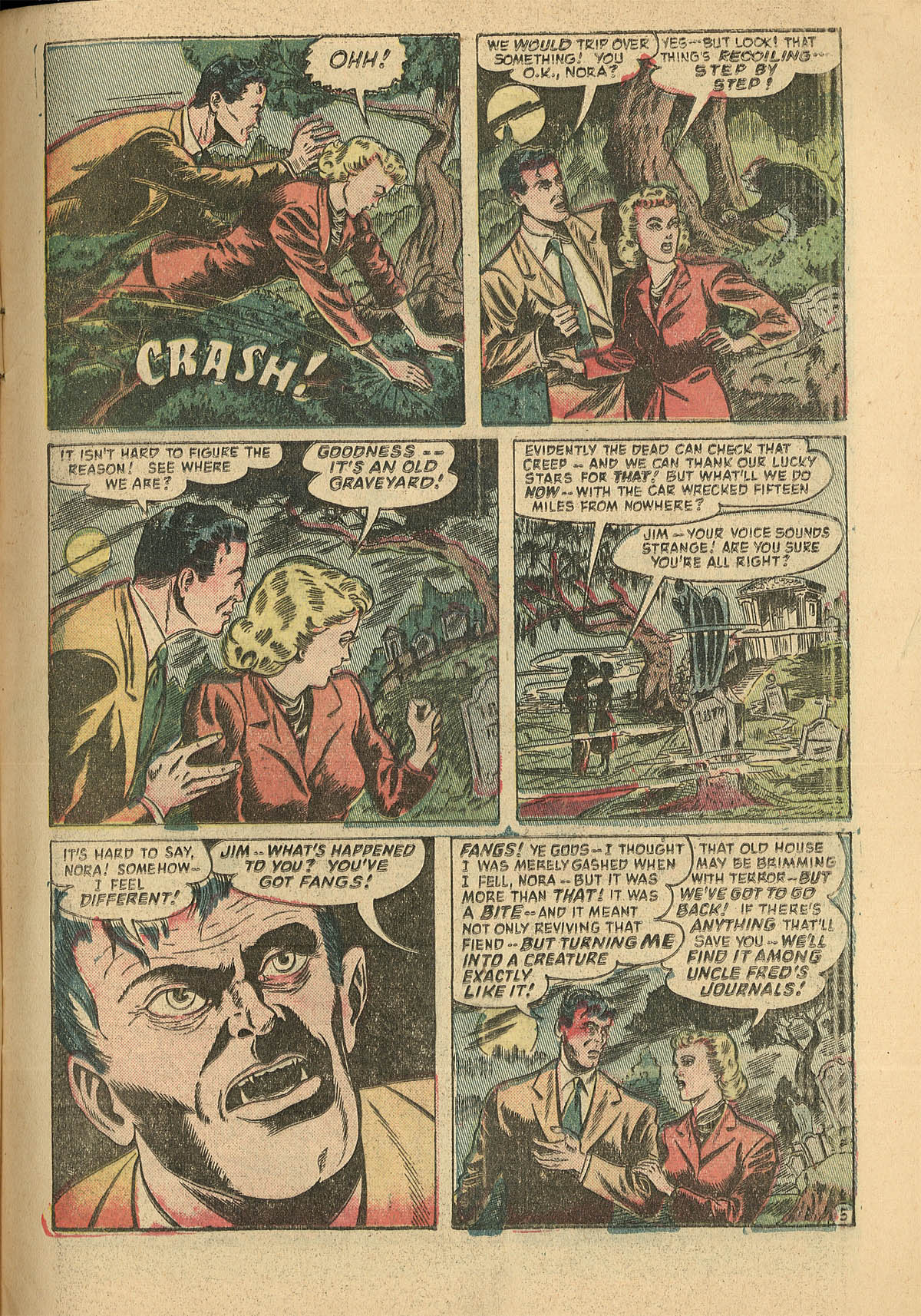 Forbidden Worlds #8 (American Comics Group), page 7. Public domain (US).