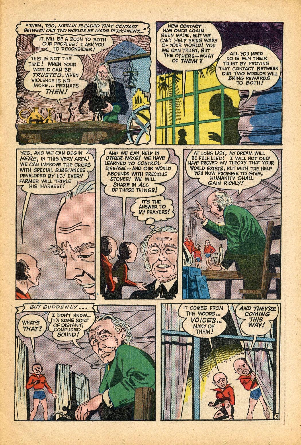 Forbidden Worlds #80 (American Comics Group), page 25. Public domain (US).