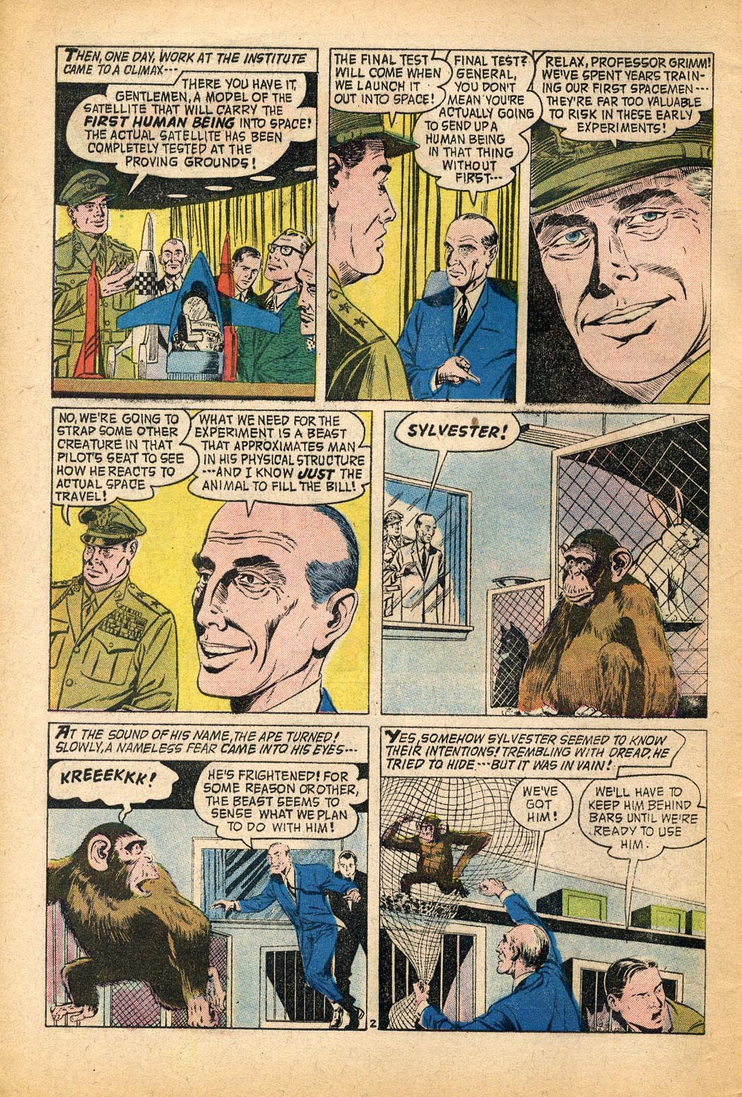 Forbidden Worlds #80 (American Comics Group), page 4. Public domain (US).