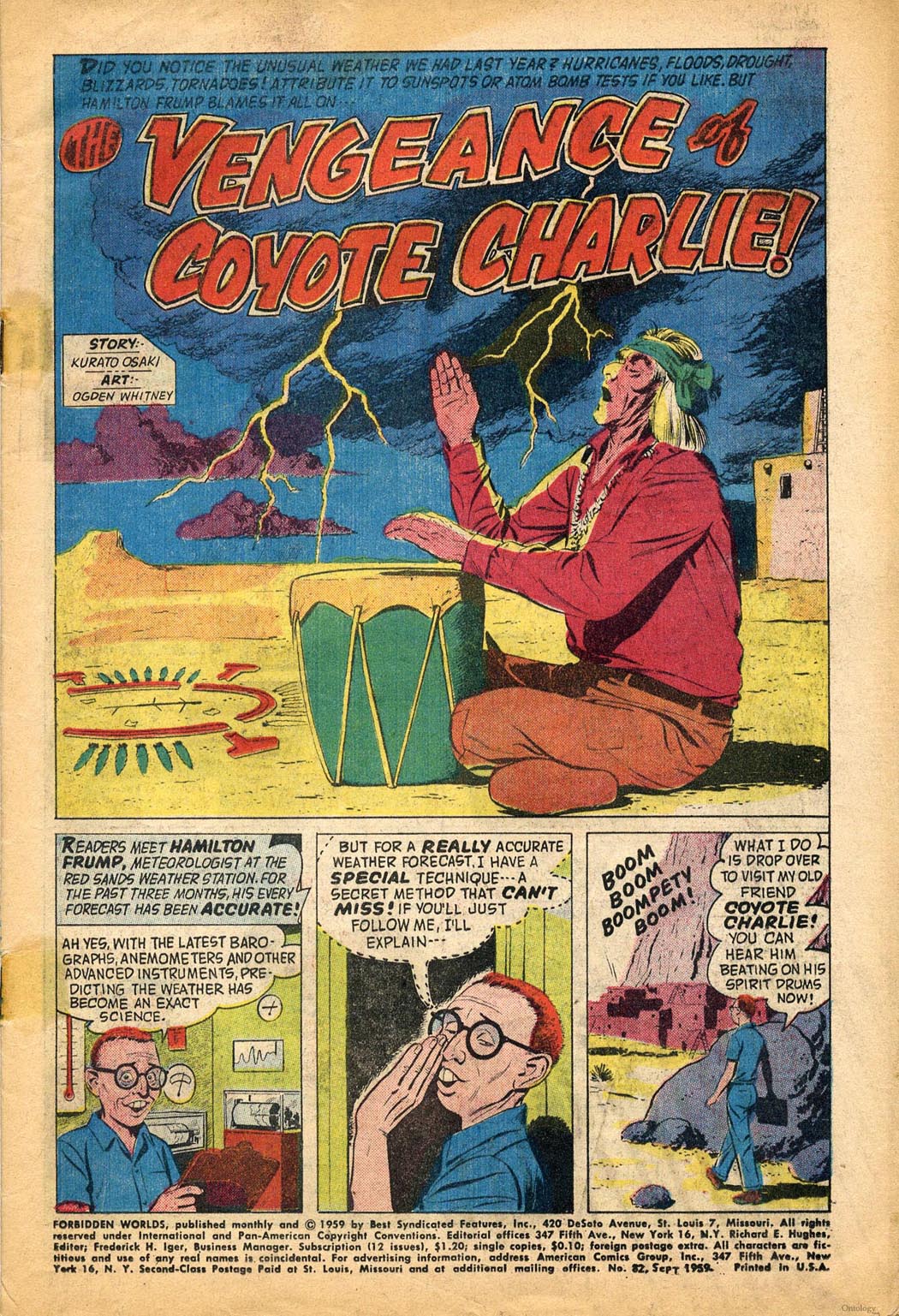 Forbidden Worlds #82 (American Comics Group), page 3. Public domain (US).