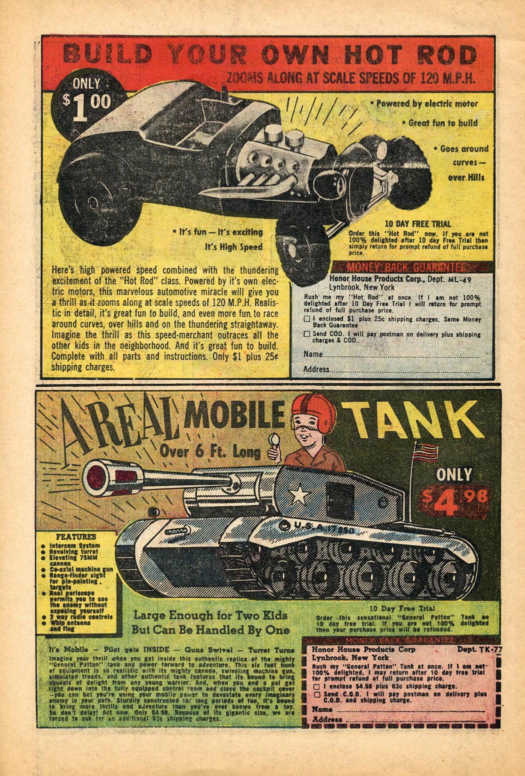 Forbidden Worlds #82 (American Comics Group), page 26. Public domain (US).
