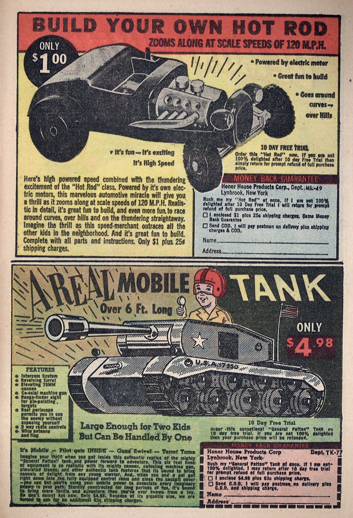 Forbidden Worlds #83 (American Comics Group), page 21. Public domain (US).