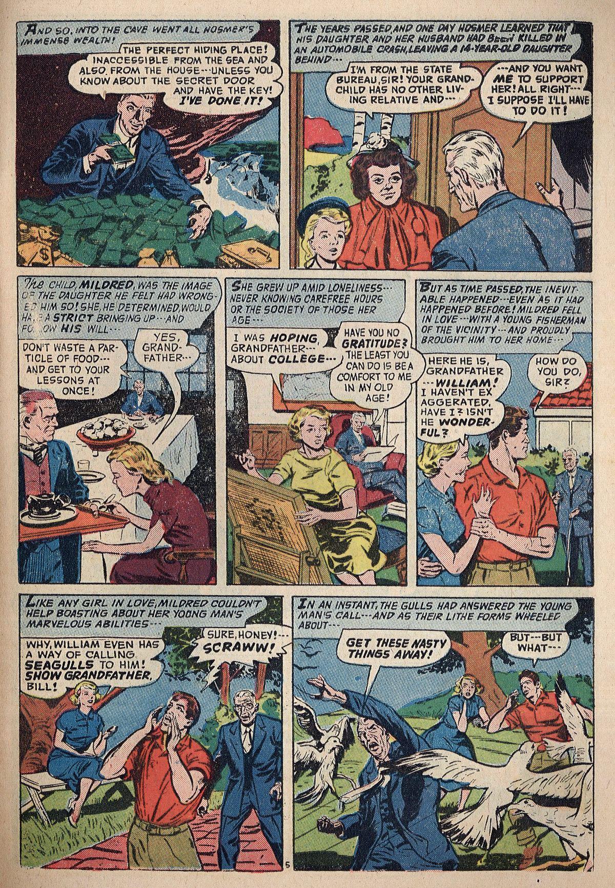 Forbidden Worlds #83 (American Comics Group), page 31. Public domain (US).