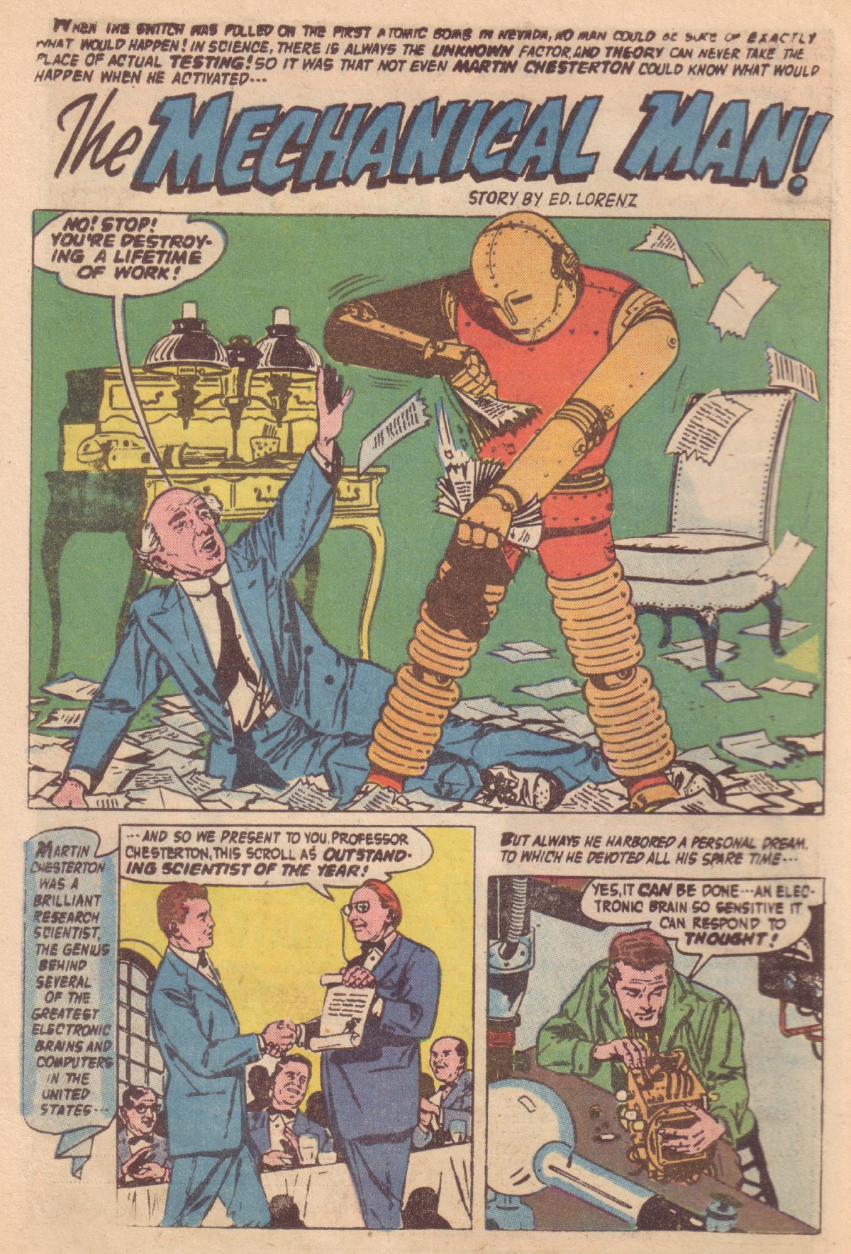 Forbidden Worlds #84 (American Comics Group), page 12. Public domain (US).
