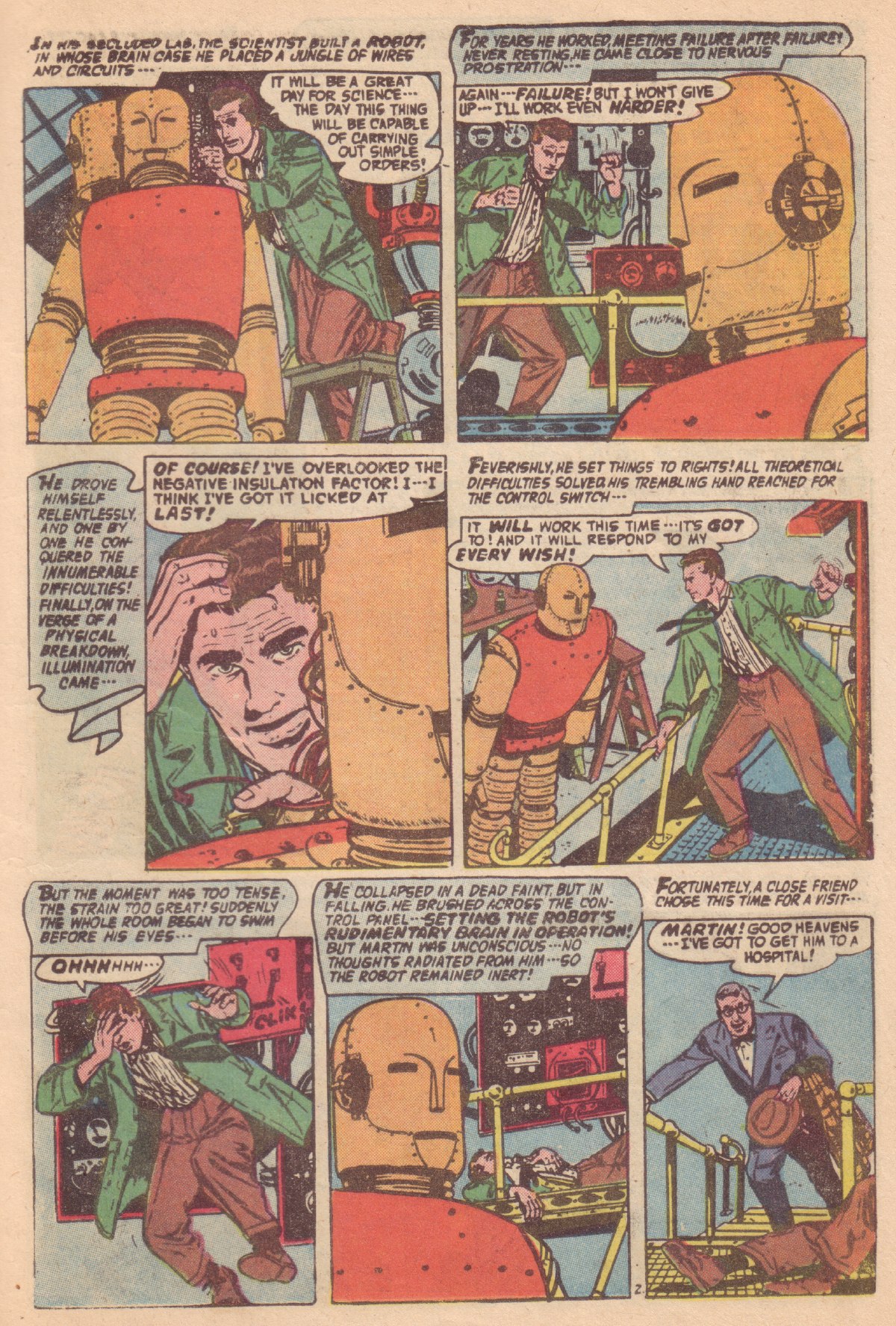 Forbidden Worlds #84 (American Comics Group), page 13. Public domain (US).