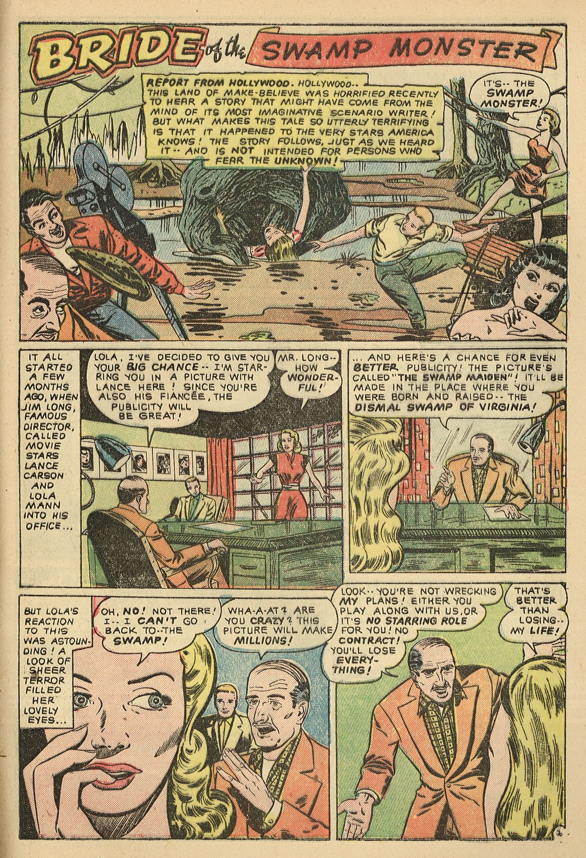 Forbidden Worlds #9 (American Comics Group), page 13. Public domain (US).