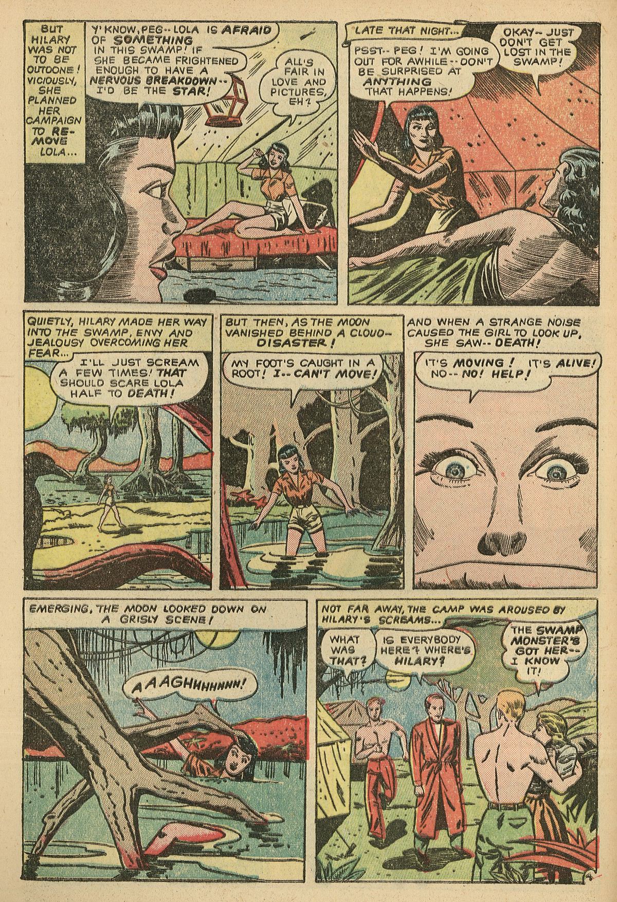Forbidden Worlds #9 (American Comics Group), page 16. Public domain (US).