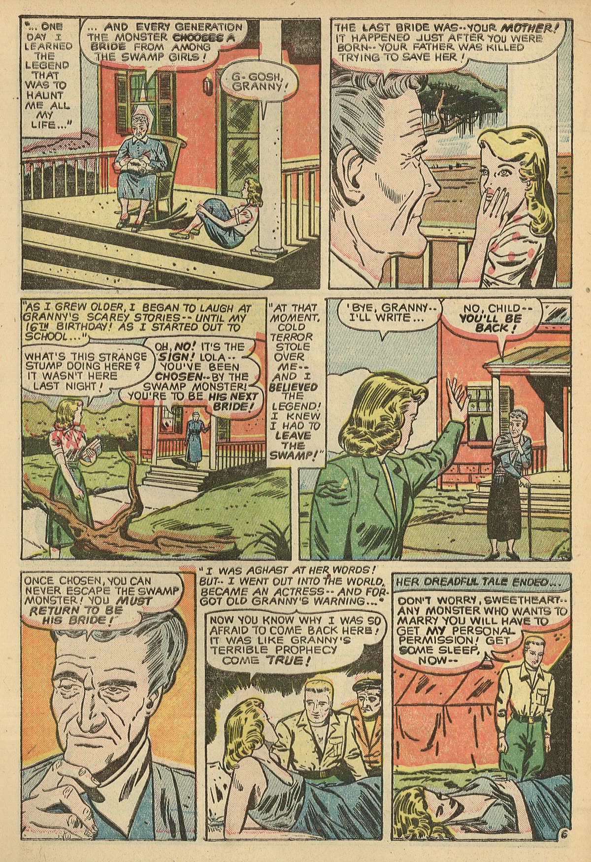 Forbidden Worlds #9 (American Comics Group), page 18. Public domain (US).