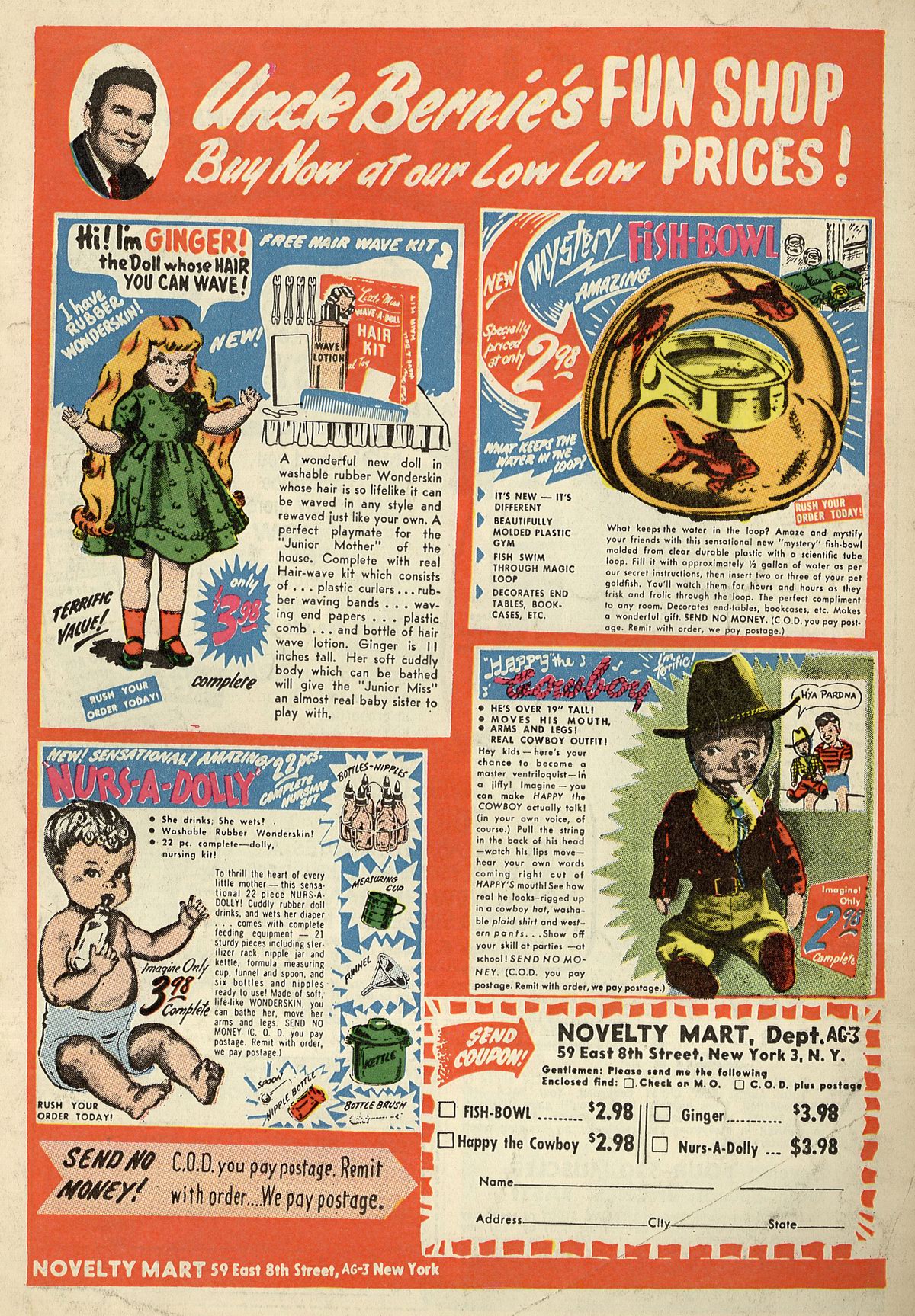 Forbidden Worlds #9 (American Comics Group), page 36. Public domain (US).