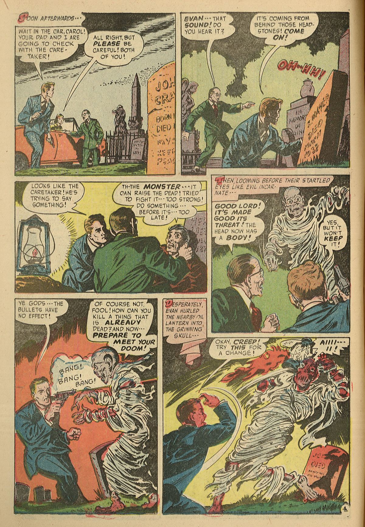 Forbidden Worlds #9 (American Comics Group), page 6. Public domain (US).