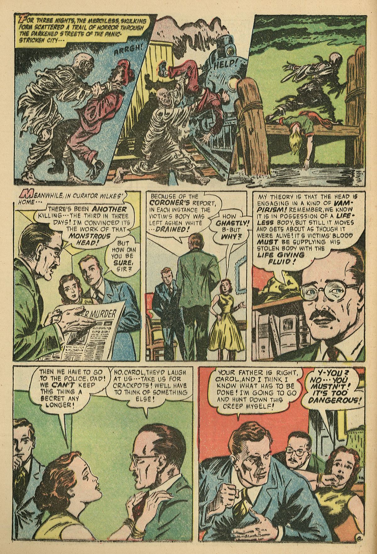 Forbidden Worlds #9 (American Comics Group), page 8. Public domain (US).