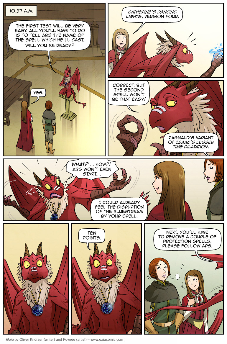 Gaia – The Red Hall 028 (2023-04-29). Oliver Knörzer (writer) & Puri Andini (artist), CC BY-NC-ND 3.0. https://www.sandraandwoo.com/gaia/2023/04/29/the-red-hall-028/