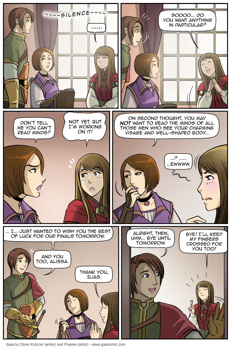 Gaia – The Red Hall 003 (2023-04-04). Oliver Knörzer (writer) & Puri Andini (artist), CC BY-NC-ND 3.0. https://www.sandraandwoo.com/gaia/2023/04/04/the-red-hall-003-2/