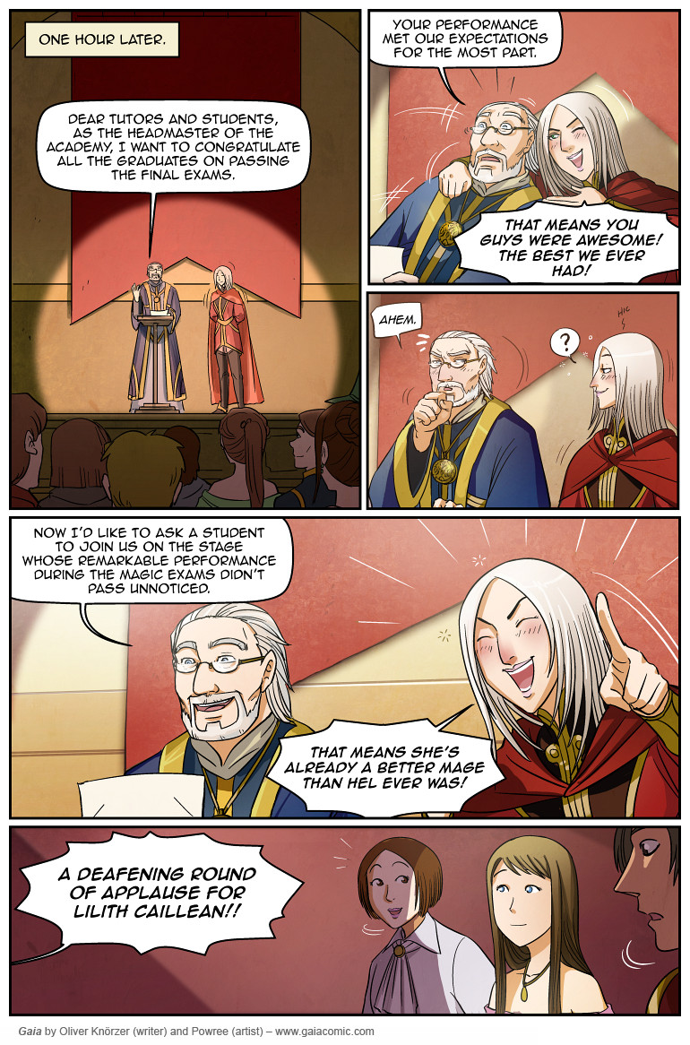 Gaia – The Red Hall 041 (2023-05-12). Oliver Knörzer (writer) & Puri Andini (artist), CC BY-NC-ND 3.0. https://www.sandraandwoo.com/gaia/2023/05/12/the-red-hall-041/