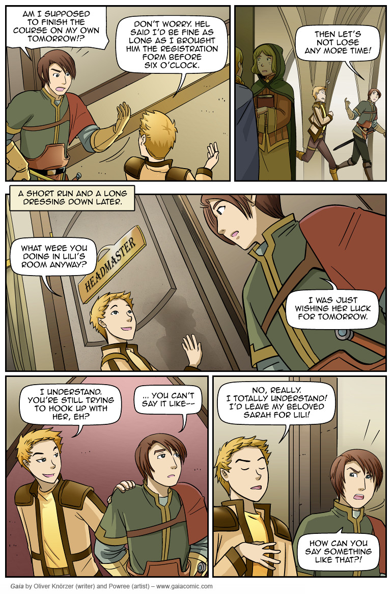 Gaia – The Red Hall 005 (2023-04-06). Oliver Knörzer (writer) & Puri Andini (artist), CC BY-NC-ND 3.0. https://www.sandraandwoo.com/gaia/2023/04/06/the-red-hall-005-2/