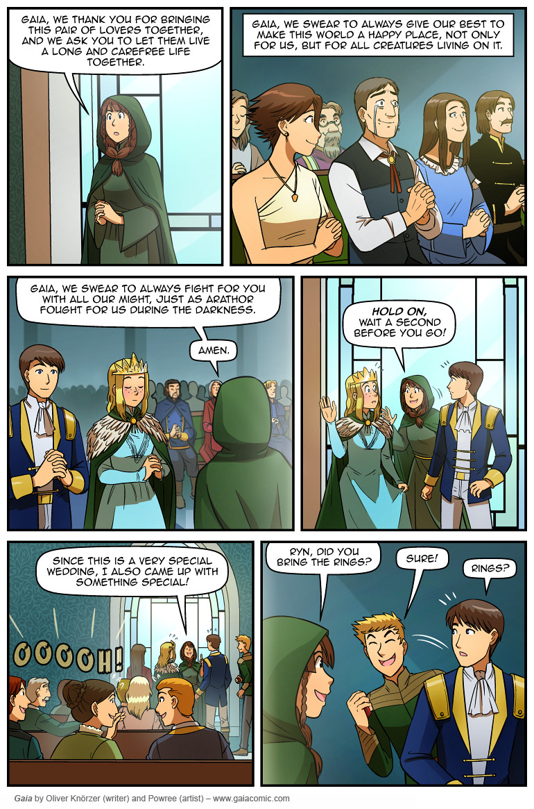 Gaia – The Third Age 010 (2025-10-19). Oliver Knörzer (writer) & Puri Andini (artist), CC BY-NC-ND 3.0. https://www.sandraandwoo.com/gaia/2025/10/19/the-third-age-010/