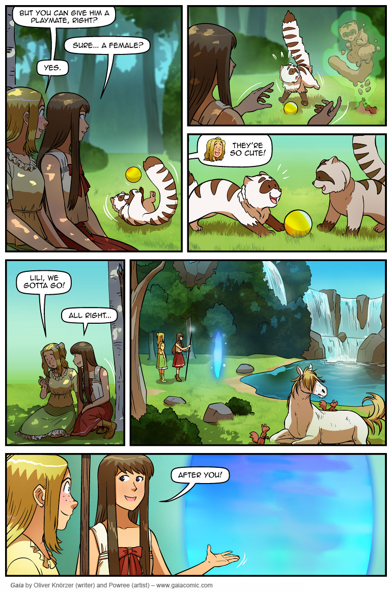 Gaia – The Third Age 004 (2025-10-13). Oliver Knörzer (writer) & Puri Andini (artist), CC BY-NC-ND 3.0. https://www.sandraandwoo.com/gaia/2025/10/13/the-third-age-004/