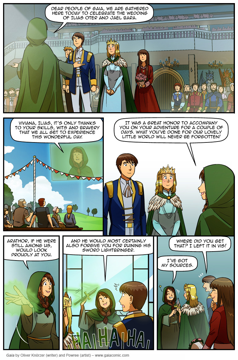 Gaia – The Third Age 008 (2025-10-17). Oliver Knörzer (writer) & Puri Andini (artist), CC BY-NC-ND 3.0. https://www.sandraandwoo.com/gaia/2025/10/17/the-third-age-008/