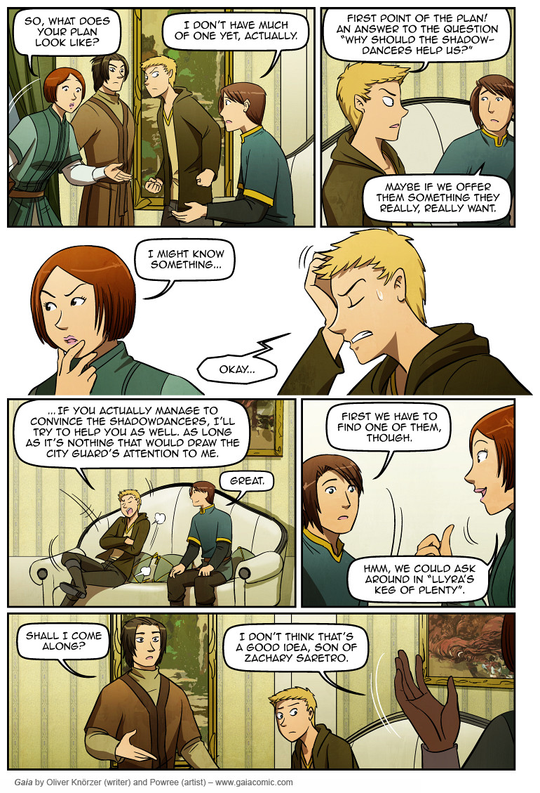 Gaia – Shadowdancers 020 (2023-06-09). Oliver Knörzer (writer) & Puri Andini (artist), CC BY-NC-ND 3.0. https://www.sandraandwoo.com/gaia/2023/06/09/shadowdancers-020/