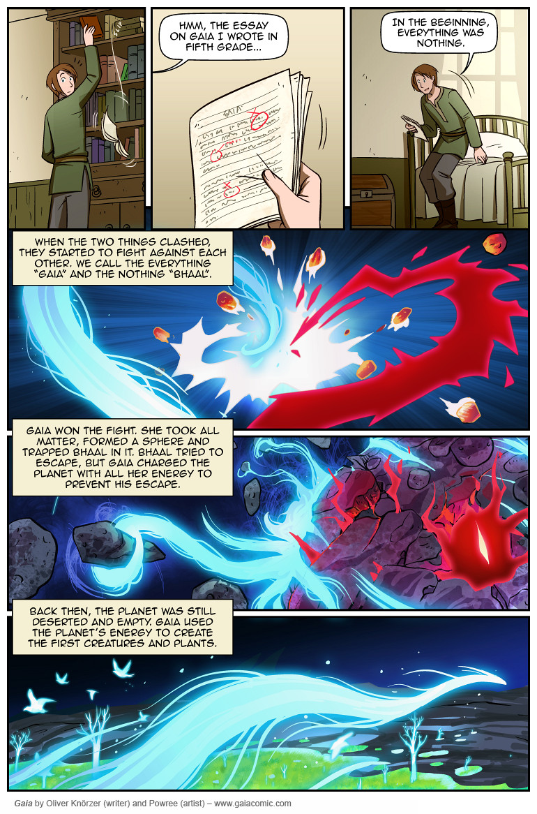 Gaia – Shadowdancers 005 (2023-05-25). Oliver Knörzer (writer) & Puri Andini (artist), CC BY-NC-ND 3.0. https://www.sandraandwoo.com/gaia/2023/05/25/shadowdancers-005/