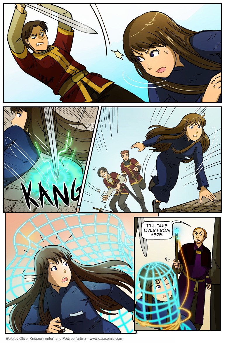 Gaia – The Letter Of Jael Bara 025 (2023-11-06). Oliver Knörzer (writer) & Puri Andini (artist), CC BY-NC-ND 3.0. https://www.sandraandwoo.com/gaia/2023/11/06/the-letter-of-jael-bara-025/