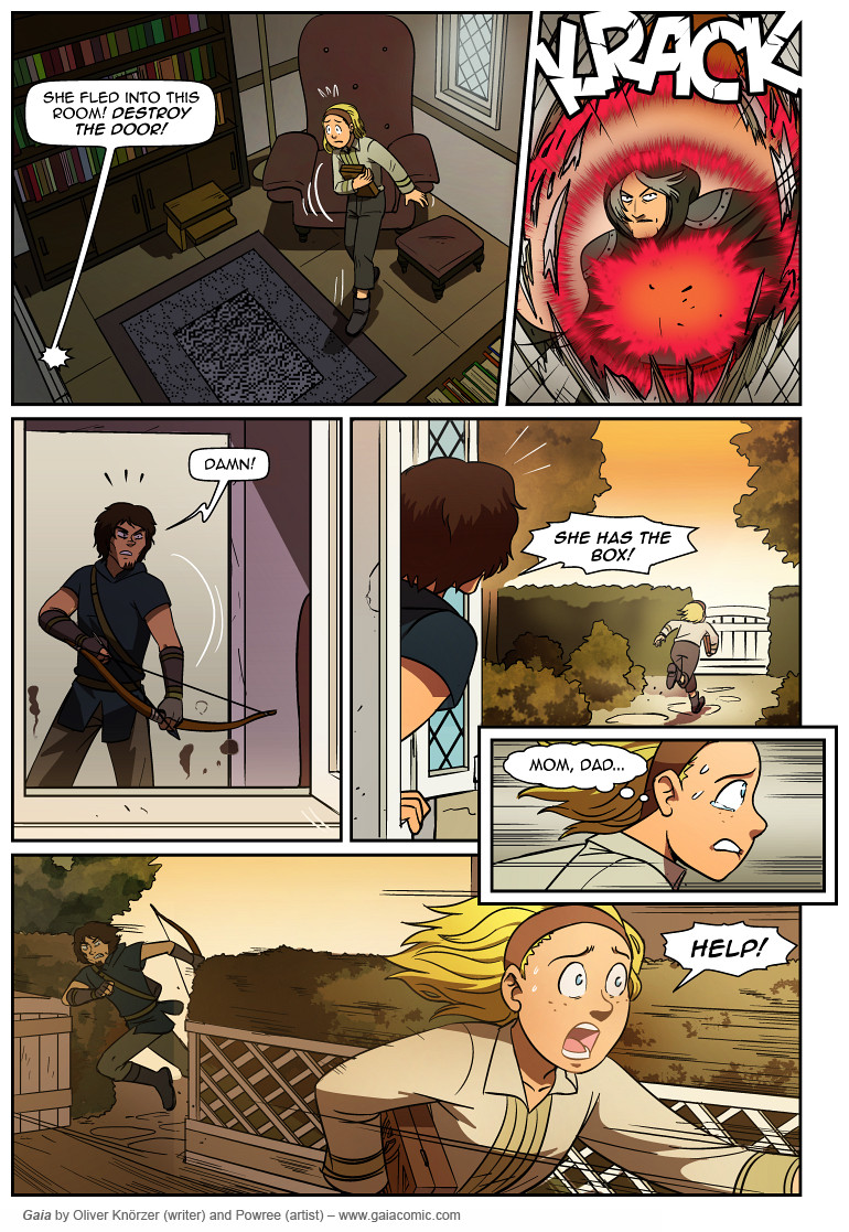 Gaia – The Letter Of Jael Bara 003 (2023-10-15). Oliver Knörzer (writer) & Puri Andini (artist), CC BY-NC-ND 3.0. https://www.sandraandwoo.com/gaia/2023/10/15/the-letter-of-jael-bara-003/