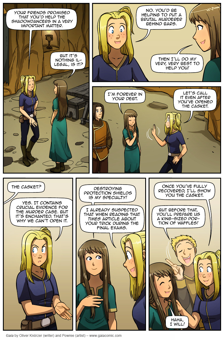 Gaia – The Letter Of Jael Bara 053 (2023-12-04). Oliver Knörzer (writer) & Puri Andini (artist), CC BY-NC-ND 3.0. https://www.sandraandwoo.com/gaia/2023/12/04/the-letter-of-jael-bara-053/