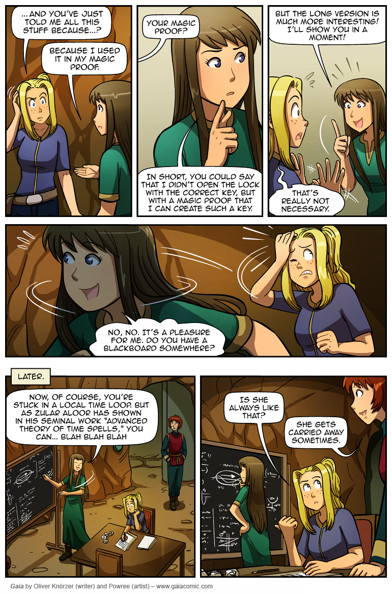 Gaia – The Letter Of Jael Bara 062 (2023-12-13). Oliver Knörzer (writer) & Puri Andini (artist), CC BY-NC-ND 3.0. https://www.sandraandwoo.com/gaia/2023/12/13/the-letter-of-jael-bara-062/