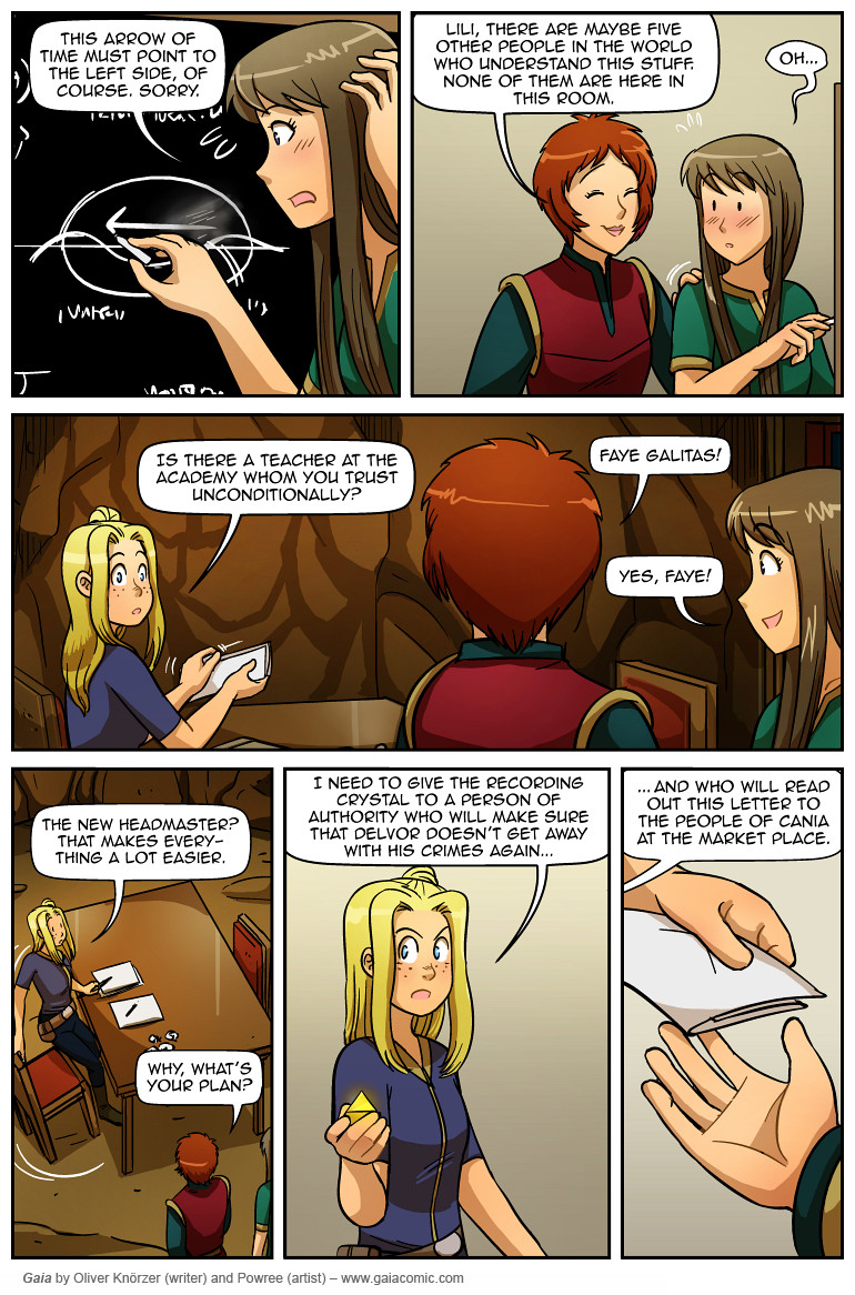 Gaia – The Letter Of Jael Bara 063 (2023-12-14). Oliver Knörzer (writer) & Puri Andini (artist), CC BY-NC-ND 3.0. https://www.sandraandwoo.com/gaia/2023/12/14/the-letter-of-jael-bara-063/