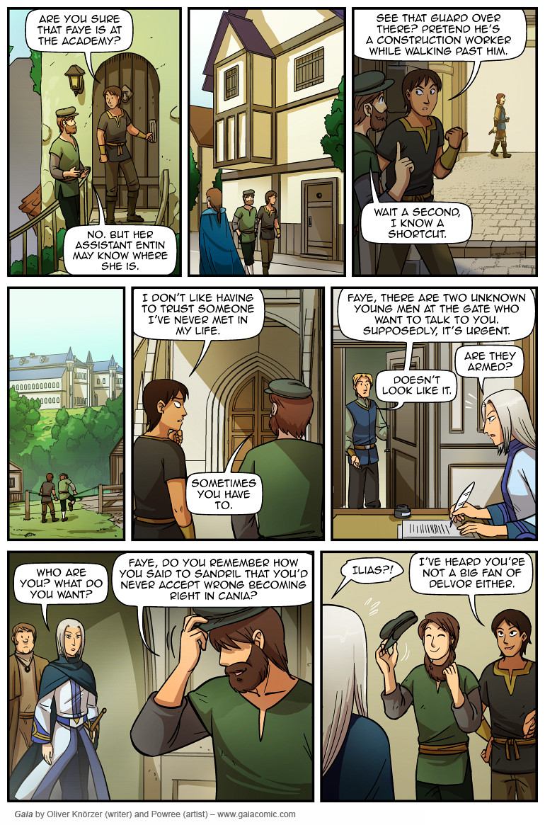 Gaia – The Letter Of Jael Bara 064 (2023-12-15). Oliver Knörzer (writer) & Puri Andini (artist), CC BY-NC-ND 3.0. https://www.sandraandwoo.com/gaia/2023/12/15/the-letter-of-jael-bara-064/