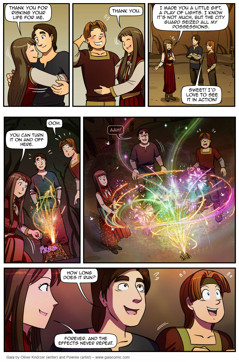 Gaia – The Letter Of Jael Bara 078 (2023-12-29). Oliver Knörzer (writer) & Puri Andini (artist), CC BY-NC-ND 3.0. https://www.sandraandwoo.com/gaia/2023/12/29/the-letter-of-jael-bara-078/