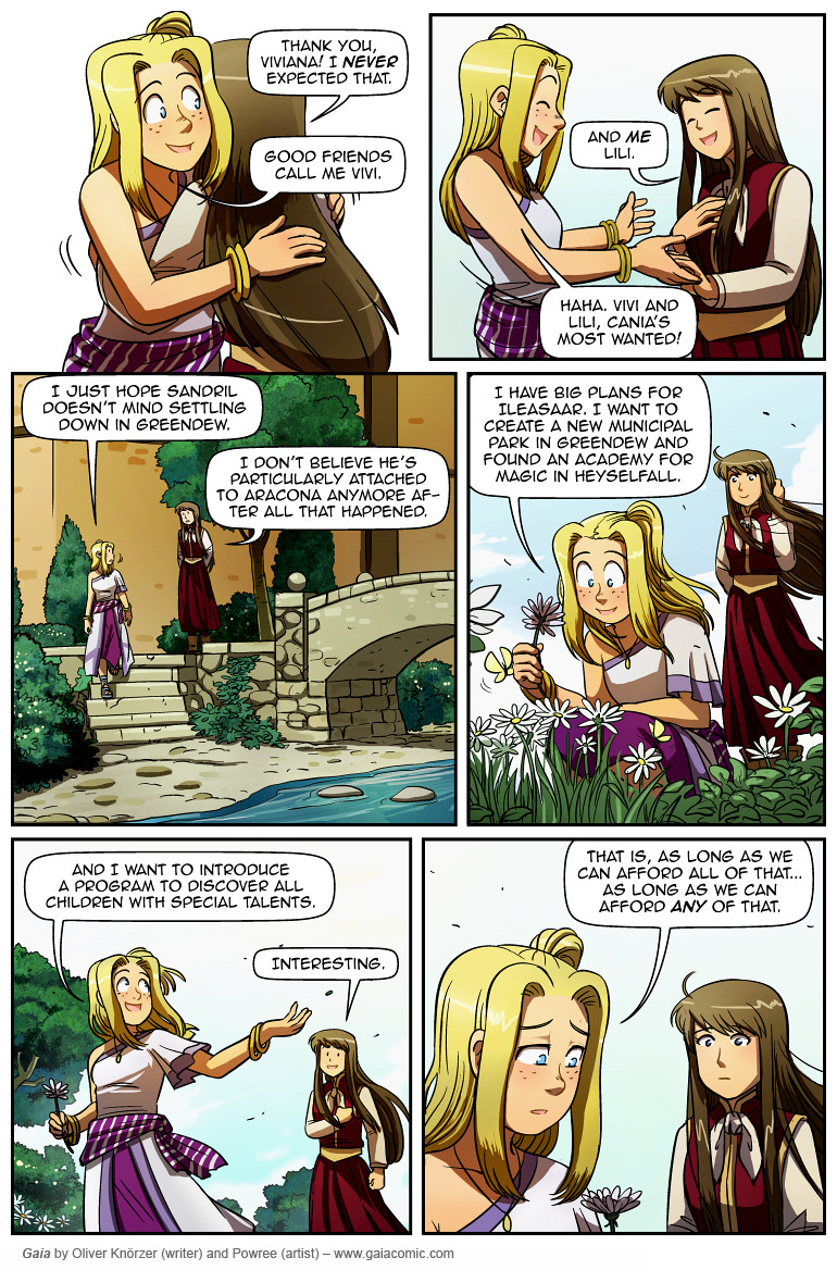 Gaia – Breaking All Barriers 010 (2024-01-12). Oliver Knörzer (writer) & Puri Andini (artist), CC BY-NC-ND 3.0. https://www.sandraandwoo.com/gaia/2024/01/12/breaking-all-barriers-010/
