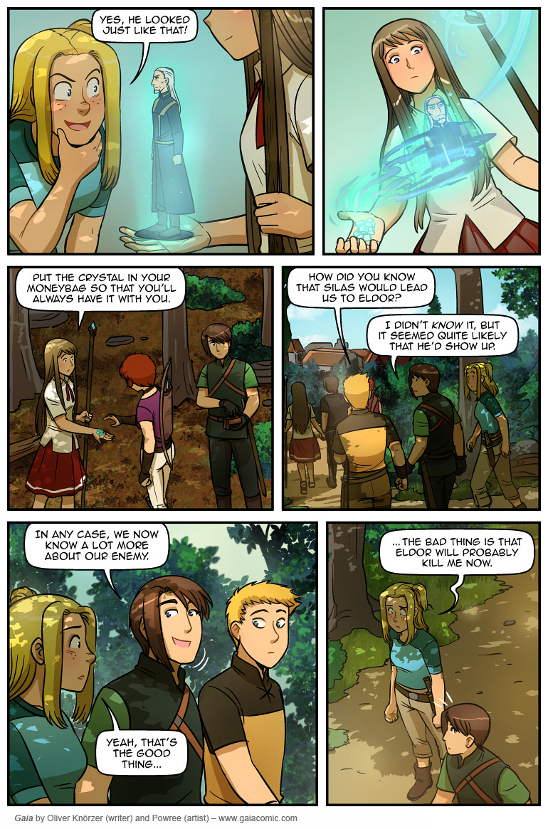 Gaia – Breaking All Barriers 109 (2024-04-20). Oliver Knörzer (writer) & Puri Andini (artist), CC BY-NC-ND 3.0. https://www.sandraandwoo.com/gaia/2024/04/20/breaking-all-barriers-109/