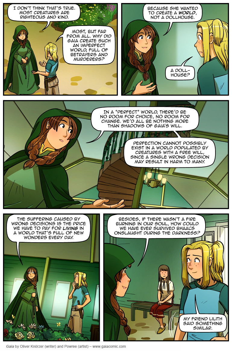 Gaia – Breaking All Barriers 113 (2024-04-24). Oliver Knörzer (writer) & Puri Andini (artist), CC BY-NC-ND 3.0. https://www.sandraandwoo.com/gaia/2024/04/24/breaking-all-barriers-113/