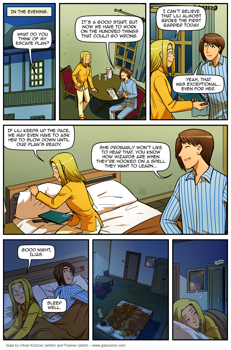 Gaia – Breaking All Barriers 117 (2024-04-28). Oliver Knörzer (writer) & Puri Andini (artist), CC BY-NC-ND 3.0. https://www.sandraandwoo.com/gaia/2024/04/28/breaking-all-barriers-117/