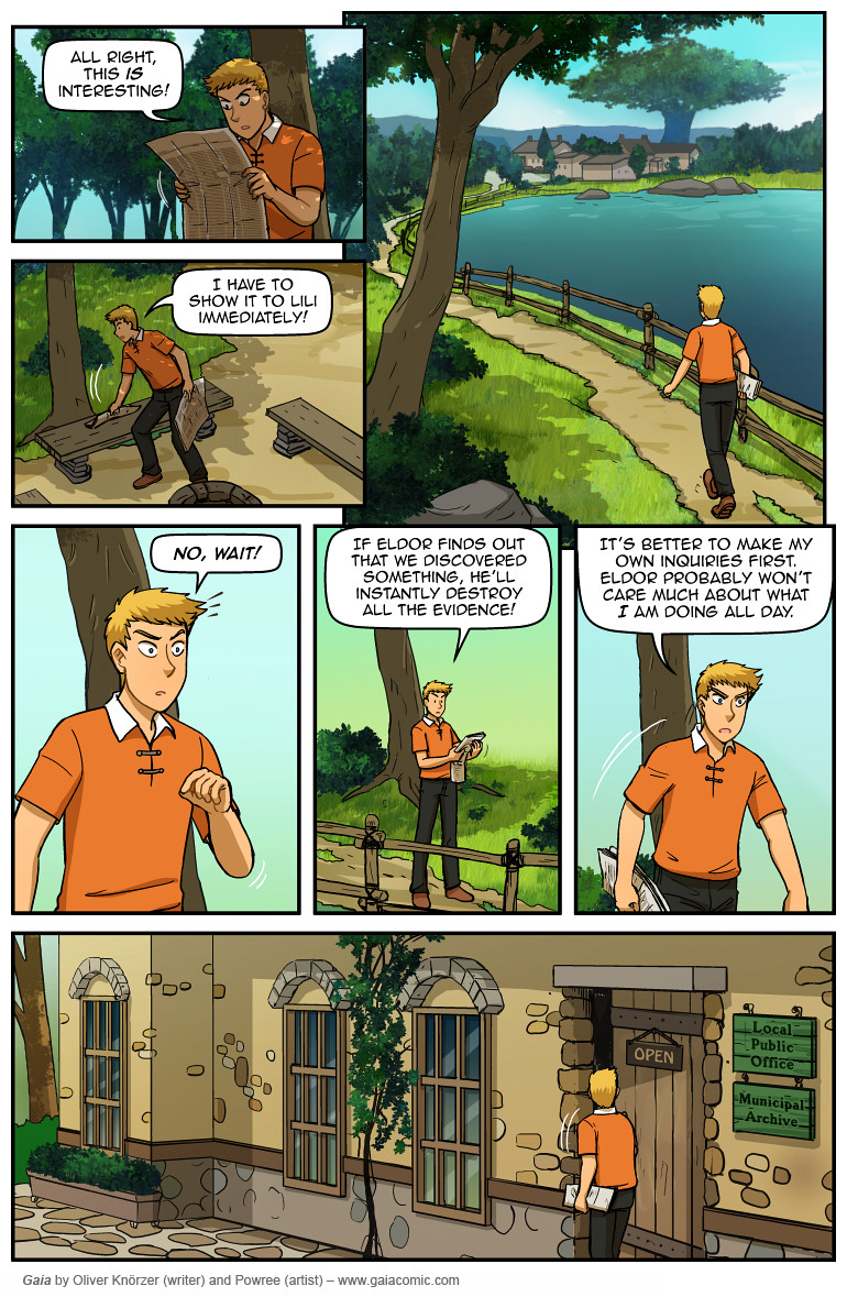Gaia – Breaking All Barriers 132 (2024-05-13). Oliver Knörzer (writer) & Puri Andini (artist), CC BY-NC-ND 3.0. https://www.sandraandwoo.com/gaia/2024/05/13/breaking-all-barriers-132/