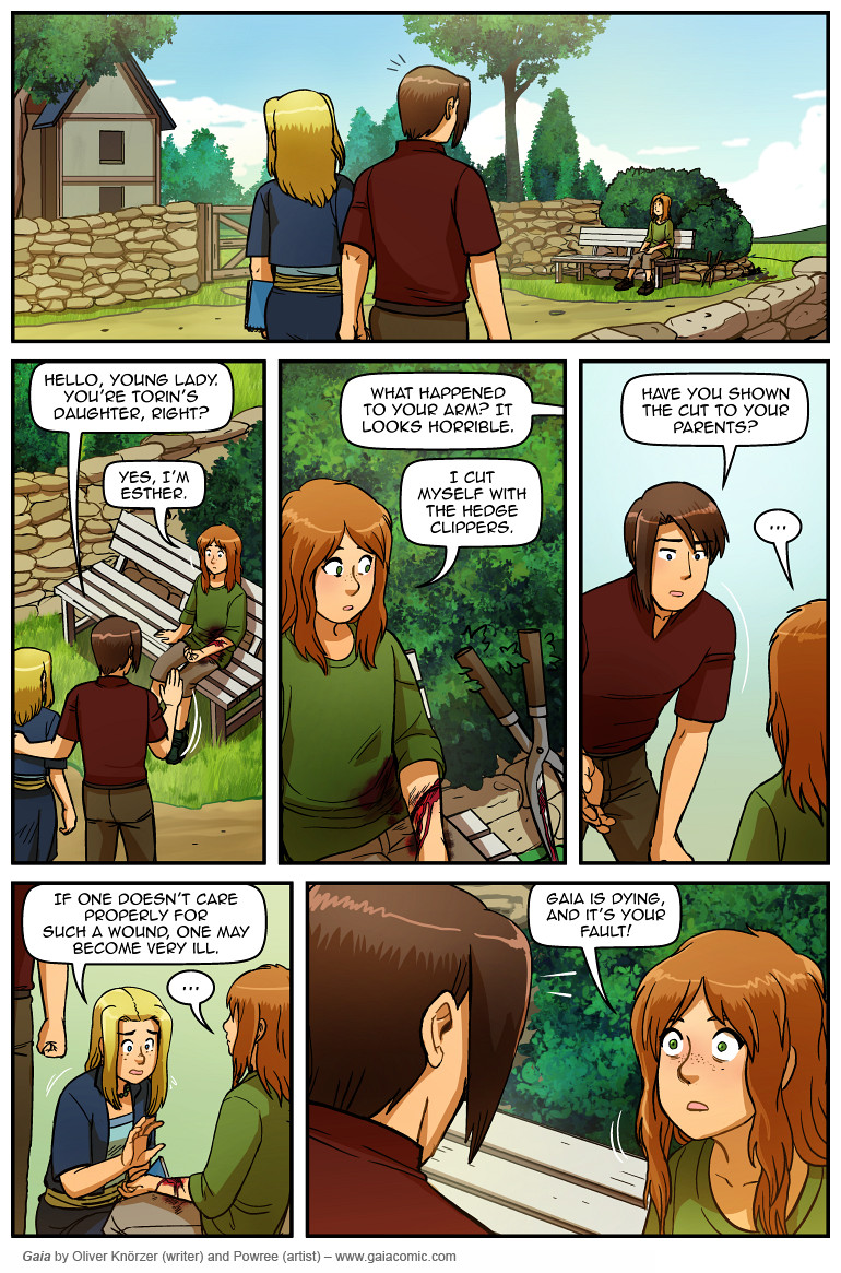 Gaia – Breaking All Barriers 141 (2024-05-22). Oliver Knörzer (writer) & Puri Andini (artist), CC BY-NC-ND 3.0. https://www.sandraandwoo.com/gaia/2024/05/22/breaking-all-barriers-141/