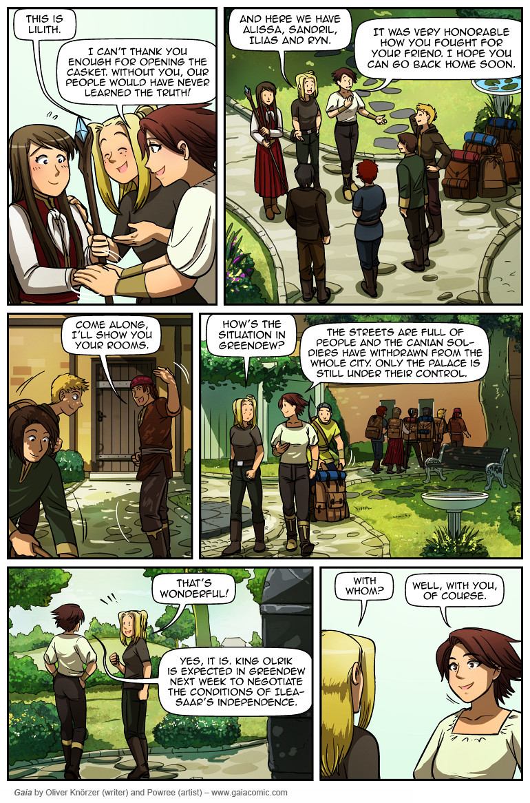 Gaia – Breaking All Barriers 002 (2024-01-04). Oliver Knörzer (writer) & Puri Andini (artist), CC BY-NC-ND 3.0. https://www.sandraandwoo.com/gaia/2024/01/04/breaking-all-barriers-002/