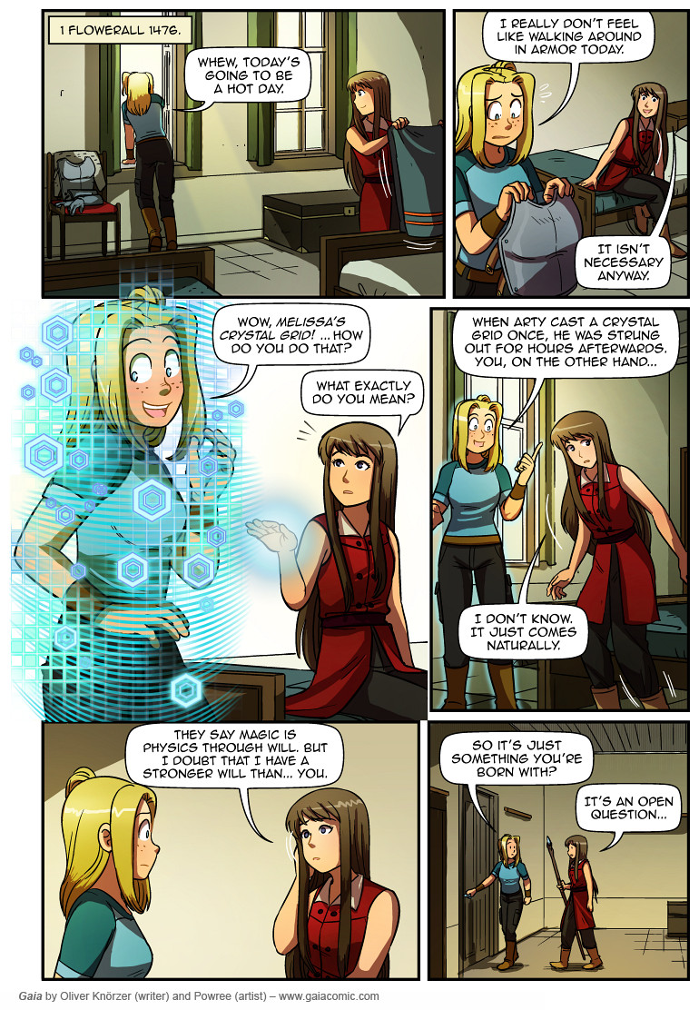 Gaia – Breaking All Barriers 022 (2024-01-24). Oliver Knörzer (writer) & Puri Andini (artist), CC BY-NC-ND 3.0. https://www.sandraandwoo.com/gaia/2024/01/24/breaking-all-barriers-022-2/