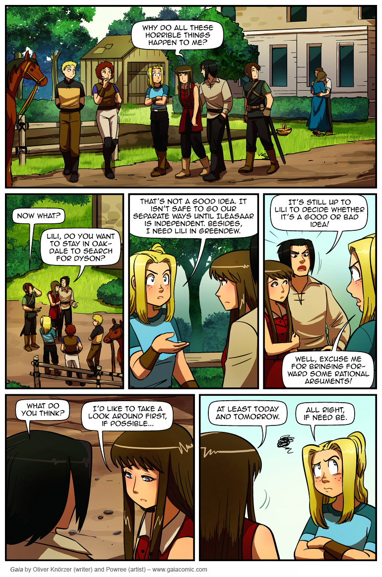 Gaia – Breaking All Barriers 028 (2024-01-30). Oliver Knörzer (writer) & Puri Andini (artist), CC BY-NC-ND 3.0. https://www.sandraandwoo.com/gaia/2024/01/30/breaking-all-barriers-028-2/